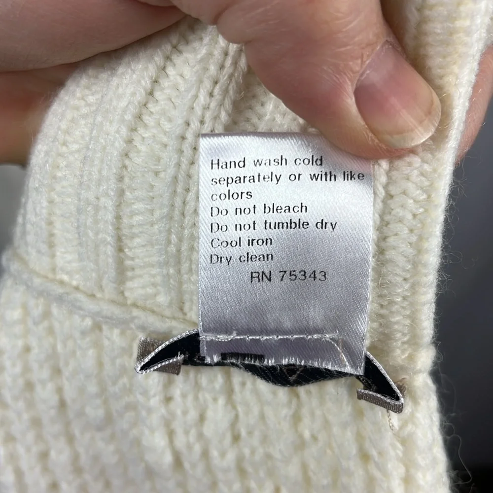 Note de‎ Anita Italy Wool Poncho.